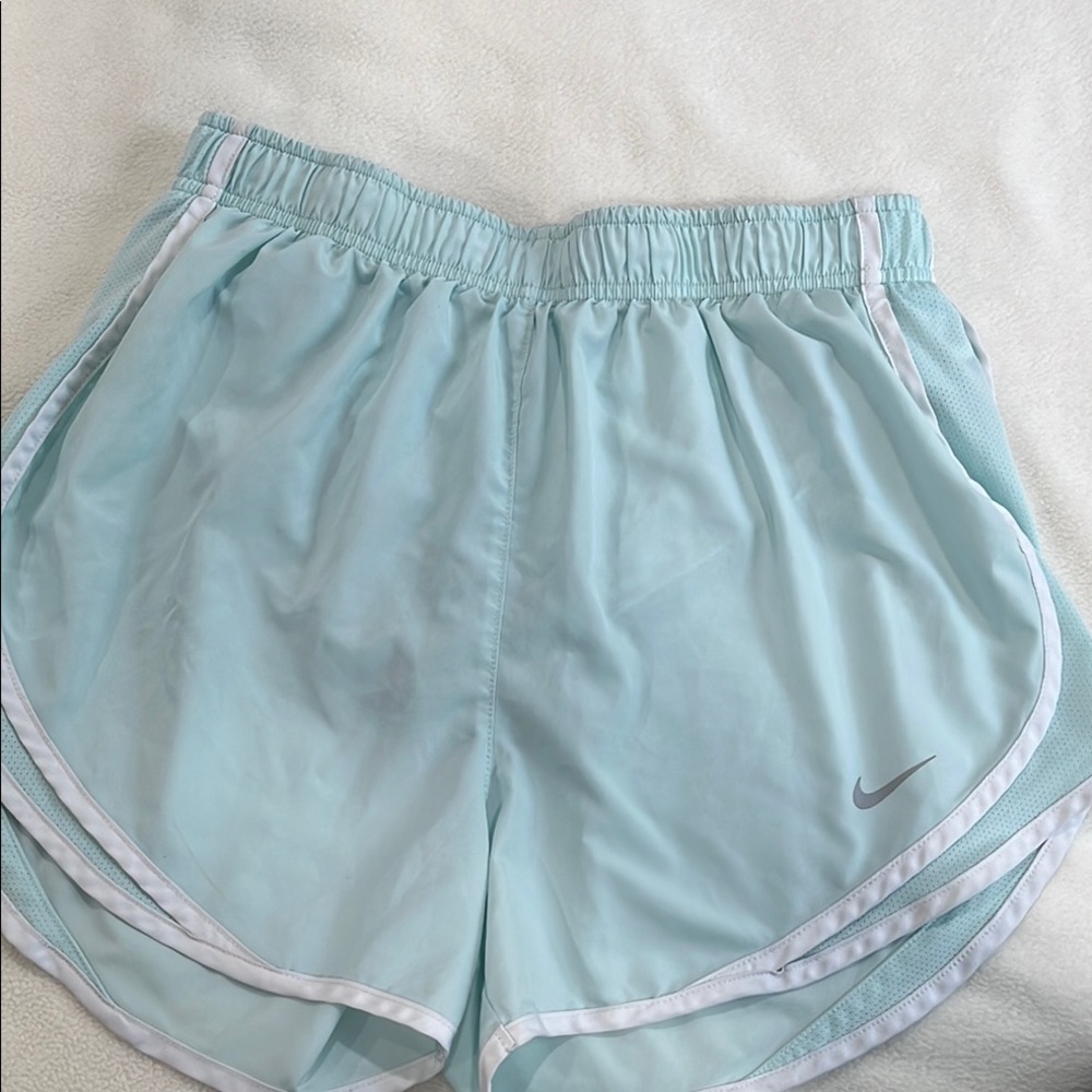 Nike Women's Light Blue Running Shorts